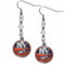 NHL - New York Islanders Crystal Dangle Earrings-Jewelry & Accessories,Earrings,Crystal Dangle Earrings,NHL Crystal Earrings-JadeMoghul Inc.
