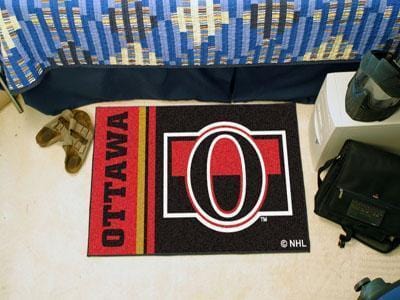 Living Room Rugs NHL Ottawa Senators Uniform Starter Rug 19"x30"