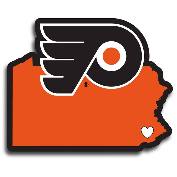NHL - Philadelphia Flyers Home State Decal-Automotive Accessories,NHL Automotive Accessories,NHL Automotive Decals,Home State Decals-JadeMoghul Inc.