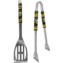 NHL - Pittsburgh Penguins 2 pc Steel BBQ Tool Set-Tailgating & BBQ Accessories,BBQ Tools,2 pc Steel Tool Set,NHL 2 pc Steel Tool Set-JadeMoghul Inc.
