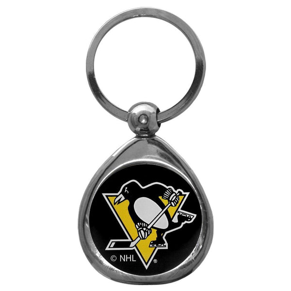 NHL - Pittsburgh Penguins Chrome Key Chain-Key Chains,Chrome Key Chains,NHL Chrome Key Chains-JadeMoghul Inc.