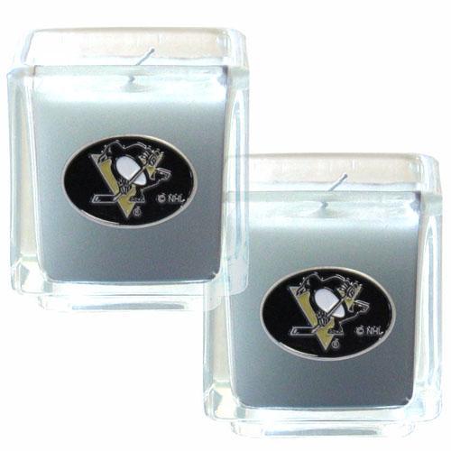 NHL - Pittsburgh Penguins Scented Candle Set-Home & Office,Candles,Candle Sets,NHL Candle Sets-JadeMoghul Inc.