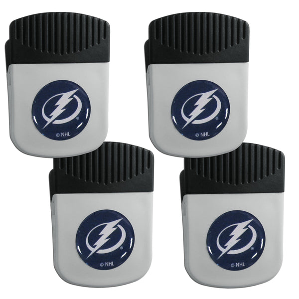 NHL - Tampa Bay Lightning Clip Magnet with Bottle Opener, 4 pack-Other Cool Stuff,NHL Other Cool Stuff,Tampa Bay Lightning Other Cool Stuff-JadeMoghul Inc.