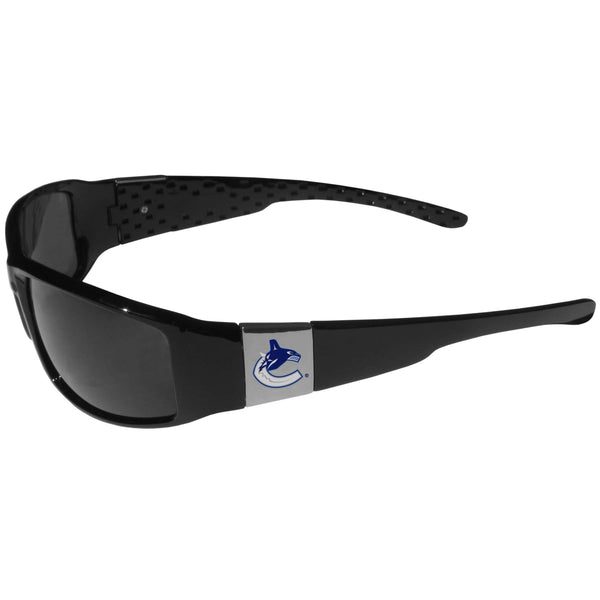 NHL - Vancouver Canucks Chrome Wrap Sunglasses-Sunglasses, Eyewear & Accessories,NHL Eyewear,Vancouver Canucks Eyewear-JadeMoghul Inc.