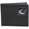 NHL - Vancouver Canucks Leather Bi-fold Wallet-Wallets & Checkbook Covers,Bi-fold Wallets,Window Box Packaging,NHL Bi-fold Wallets-JadeMoghul Inc.