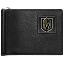 NHL - Vegas Golden Knights Leather Bill Clip Wallet-Wallets & Checkbook Covers,NHL Wallets,NHL Bill Clip Wallets-JadeMoghul Inc.