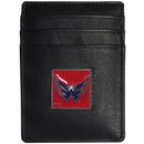 NHL - Washington Capitals Leather Money Clip/Cardholder-Wallets & Checkbook Covers,Money Clip/Cardholders,Window Box Packaging,NHL Money Clip/Cardholders-JadeMoghul Inc.