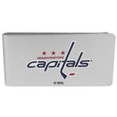 NHL - Washington Capitals Logo Money Clip-Wallets & Checkbook Covers,NHL Wallets,Washington Capitals Wallets-JadeMoghul Inc.