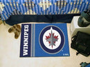 Outdoor Mat NHL Winnipeg Jets Uniform Starter Rug 19"x30"