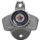 NHL - Winnipeg Jetsª Wall Mounted Bottle Opener-Home & Office,Wall Mounted Bottle Openers,NHL Wall Mounted Bottle Openers-JadeMoghul Inc.