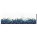 Nordic Decor Foggy Forest Landscape Wall Art Poster Canvas Art Print Forest Painting Wall Picture for Living Room JadeMoghul Inc.