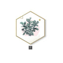 Nordic Hexagon Green Plant Canvas Painting HD Cactus Pineapple Wall Pictures For Living Room Fashion Home Decor Poster Wall Art JadeMoghul Inc.
