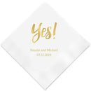 Printed Napkins Luncheon Ivory (Pack of 1)