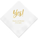 Printed Napkins Luncheon Espresso (Pack of 1)