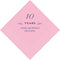 Printed Napkins Cocktail Hot Pink (Pack of 100)