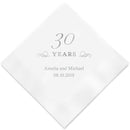 Printed Napkins Cocktail Classic Pink (Pack of 100)