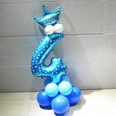 Number With Crown Foil Balloons AExp
