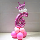 Number With Crown Foil Balloons AExp