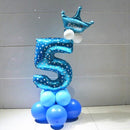 Number With Crown Foil Balloons AExp