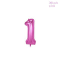 Number With Crown Foil Balloons AExp