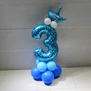Number With Crown Foil Balloons AExp