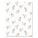Nursery Girl Bedroom Decoration Flamingo Feather Wall Art Canvas Poster and Print Cartoon Painting Wall Pictures for Living Room-13x18cm No Frame-Picture 6-JadeMoghul Inc.