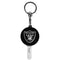 Oakland Raiders Mini Light Key Topper-Sports Key Chain-JadeMoghul Inc.