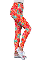 Oh So Sassy Oh So Sassy Lucy Floral Print Performance Leggings - Women Lucy Leggings