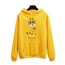 "Oh Yes" Printed Fleece Pullover Hoodie-16-S-JadeMoghul Inc.