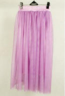OHRYIYIE Tulle Skirts Women 2017 Summer Casual High Waist Long Skirt Elastic Waist Sun Fluffy Tutu Skirt Jupe Longue Femme S1003-Lavender-One Size-JadeMoghul Inc.