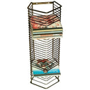Onyx 35-CD Wire Storage Tower-CD/DVD Storage-JadeMoghul Inc.