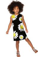 Oopsy Daisy Oopsy Daisy Adele Black Cute Fancy Shift Dress - Girls Adele Shift Dress