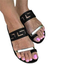 Open Toe Flat Slippers / Sandals AExp