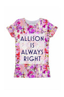 Orchid Caprice Customized NAME Zoe T-Shirt - Girls-Orchid Caprice-18M/2-Pink/Purple-JadeMoghul Inc.