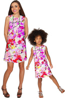 Orchid Caprice Orchid Caprice Adele Pretty Pink Floral Shift Dress - Women Adele Shift Dress