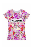Orchid Caprice Orchid Caprice Customized NAME Zoe T-Shirt - Girls Zoe T-Shirt