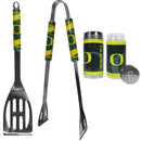 Oregon Ducks 2pc BBQ Set with Tailgate Salt & Pepper Shakers-Tailgating Accessories-JadeMoghul Inc.