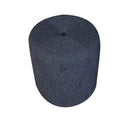 Ottomans Blue Ottoman - 17" X 17" X 18" Blue Polyester Ottoman HomeRoots