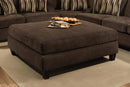 Ottomans Tufted Ottoman - 54" X 54" X 20" 100% Polyurethane/100% Polyester Velvet Cocktail Ottoman HomeRoots