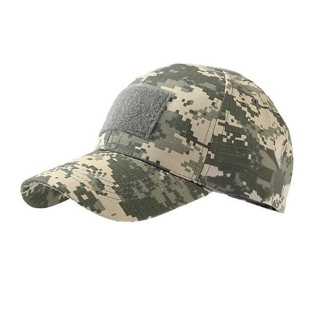 Outdoor Sport Snapback Caps Camouflage Hat Simplicity Tactical Military Hunting Cap Hat For Men-ACU-JadeMoghul Inc.