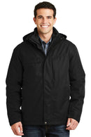 Outerwear Port Authority Herringbone 3-in-1 Parka. J302 Port Authority