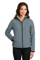 Outerwear Port Authority Ladies Glacier Soft Shell Jacket.  L790 Port Authority