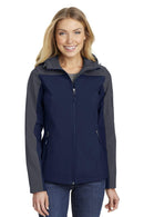 Outerwear Port Authority Ladies Hooded Core Soft Shell Jacket L33518111 Port Authority