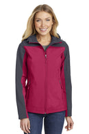 Outerwear Port Authority Ladies Hooded Core Soft Shell Jacket L33518202 Port Authority