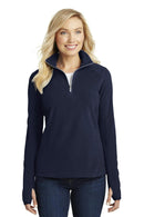 Outerwear Port Authority Ladies microFleece   1/2-Zip Pullover. L224 Port Authority