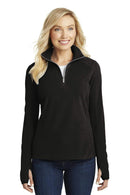 Outerwear Port Authority Ladies microFleece   1/2-Zip Pullover. L224 Port Authority