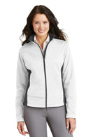 Outerwear Port Authority Ladies Two-Tone Soft Shell Jacket.  L794 Port Authority