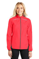 Outerwear Port Authority Ladies Zephyr Reflective Hit Full-Zip Jacket. L345 Port Authority