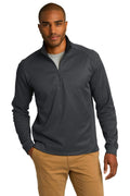 Outerwear Port Authority Vertical Texture 1/4-Zip Pullover. K805 Port Authority
