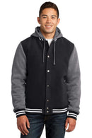 Outerwear Sport-Tek Insulated Letterman Jacket. JST82 Sport-Tek